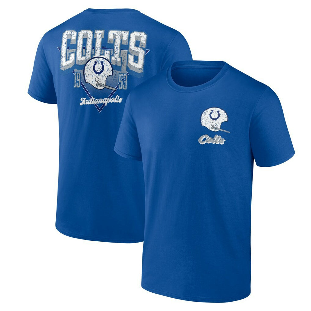 Indianapolis Colts Never Over T-Shirt - Royal for sale