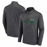 New York Jets Head-to-Head Quarter-Zip Pullover - Heather Charcoal online