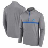 Detroit Lions Head-to-Head Quarter-Zip Pullover - Gray cheap