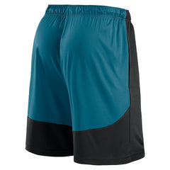 Jacksonville Jaguars Launch Shorts - Black/Teal on sale