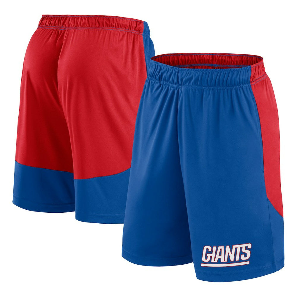 New York Giants Launch Shorts - Royal/Red for sale
