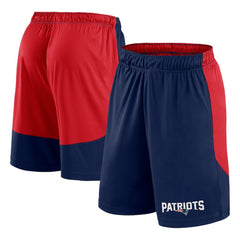 New England Patriots Launch Shorts - Navy/Red for sale