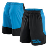 Carolina Panthers Launch Shorts - Black/Blue cheap