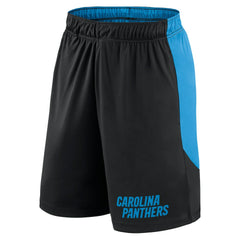 Carolina Panthers Launch Shorts - Black/Blue cheap