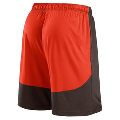 Cleveland Browns Launch Shorts - Brown/Red for sale