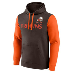 Cleveland Browns Fleece Pullover Hoodie - Brown outlet