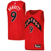 RJ Barrett Toronto Raptors Unisex Swingman Player Jersey - Icon Edition - Red discount