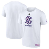 Seattle Kraken Fanatics 2024 Hockey Fights Cancer T-Shirt - White T-shirts