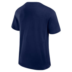 Seattle Kraken Fanatics Elevated Pima T-Shirt - Navy T-shirts