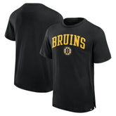 Boston Bruins Fanatics Elevated Pima T-Shirt - Black T-shirts