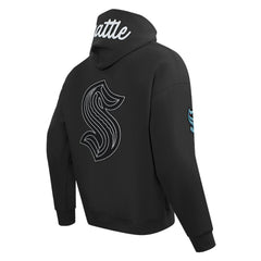 Seattle Kraken Pro Standard Paint the City Pullover Hoodie - Black Hoodies