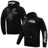 Pittsburgh Penguins Pro Standard Paint the City Pullover Hoodie - Black Hoodies
