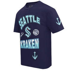 Seattle Kraken Pro Standard Turn It Up T-Shirt - Deep Sea Blue T-shirts