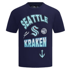 Seattle Kraken Pro Standard Turn It Up T-Shirt - Deep Sea Blue T-shirts