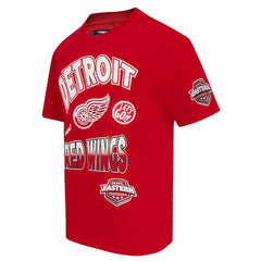 Detroit Red Wings Pro Standard Turn It Up T-Shirt - Red T-shirts