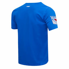 New York Rangers Pro Standard Turn It Up T-Shirt - Blue T-shirts