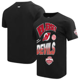 New Jersey Devils Pro Standard Turn It Up T-Shirt - Black T-shirts