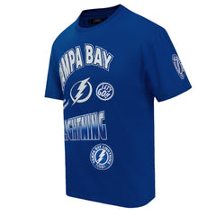 Tampa Bay Lightning Pro Standard Turn It Up T-Shirt - Blue T-shirts