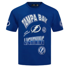 Tampa Bay Lightning Pro Standard Turn It Up T-Shirt - Blue T-shirts