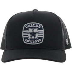 Dallas Cowboys HOOey Patch Rope Trucker Adjustable Hat - Black discount