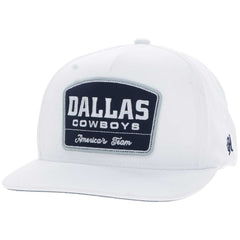 Dallas Cowboys HOOey America's Team Adjustable Hat - White on sale