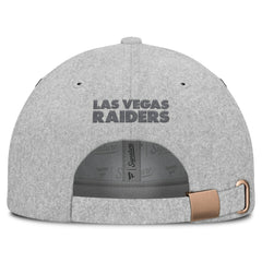 Las Vegas Raiders Front Office Adjustable Hat - Heather Gray on sale