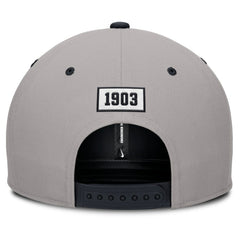 New York Yankees Cooperstown Collection Pro Performance Snapback Hat Gray/Navy