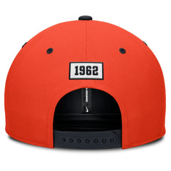 Houston Astros Cooperstown Collection Pro Performance Snapback Hat Orange/Navy
