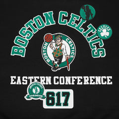 Boston Celtics Pro Standard Women's Area Code Cropped Pullover Sweatshirt - Black for sale