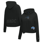 Orlando Magic Pro Standard Women's Jewels Cropped Pullover Hoodie - Black sale