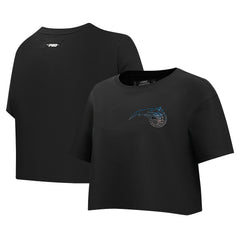 Orlando Magic Pro Standard Women's Jewels Boxy Cropped T-Shirt - Black for sale