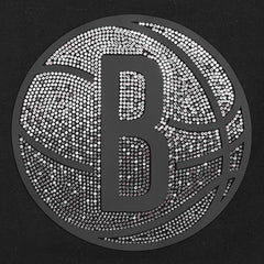 Brooklyn Nets Pro Standard Women's Jewels Boxy Cropped T-Shirt - Black sale