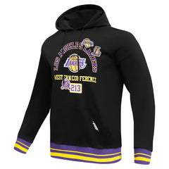 Los Angeles Lakers Pro Standard Area Code Pullover Hoodie - Black sale