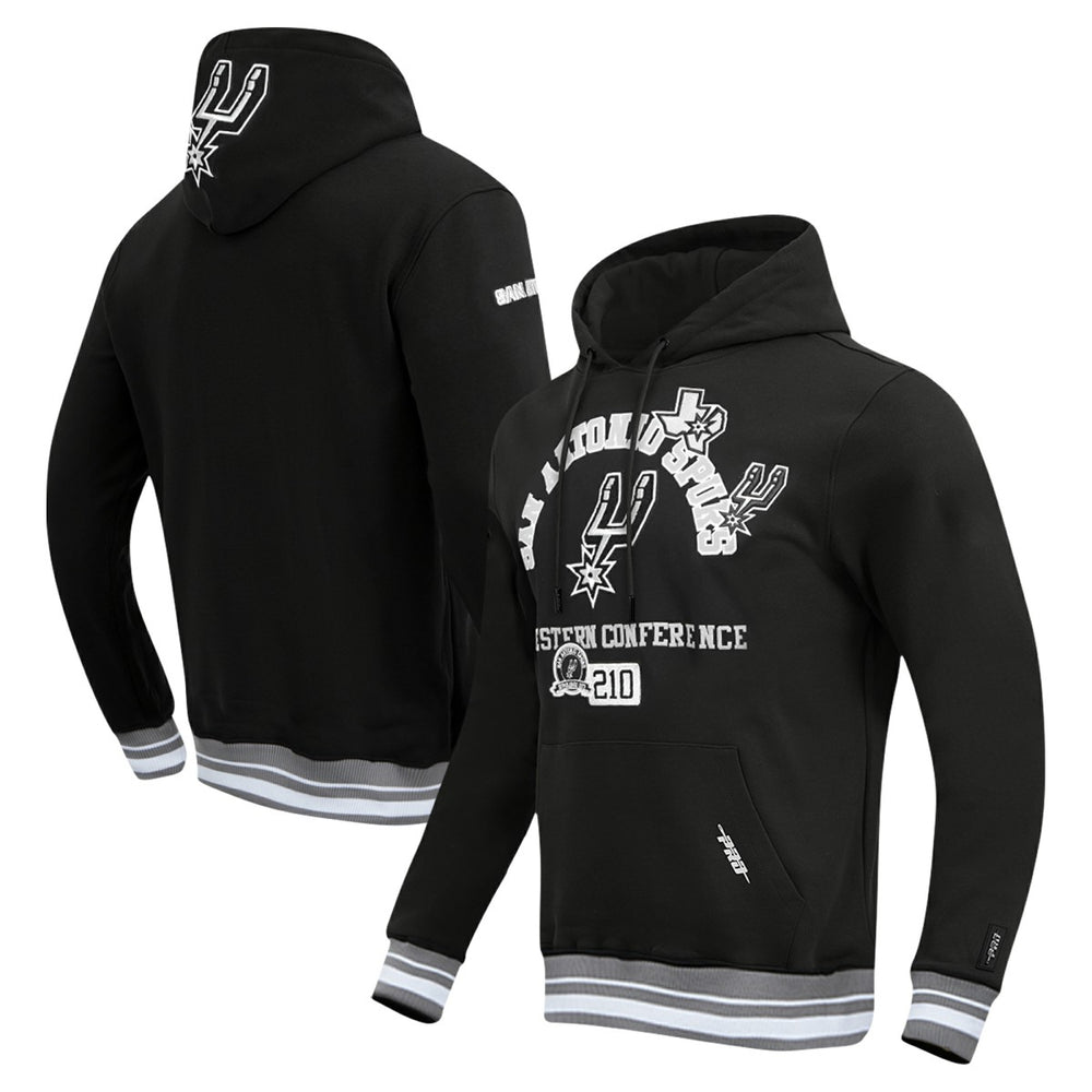 San Antonio Spurs Pro Standard Area Code Pullover Hoodie - Black sale