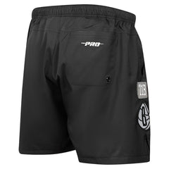 Brooklyn Nets Pro Standard Area Code Shorts - Black for sale