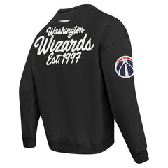 Washington Wizards Pro Standard Paint the City Pullover Sweatshirt - Black on sale