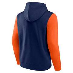 Houston Astros Outline Fleece Pullover Hoodie Navy