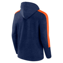 Houston Astros Gains Fleece Full-Zip Hoodie Heather Navy