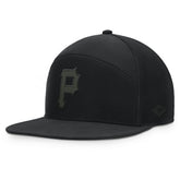 Pittsburgh Pirates Horizon Snapback Hat Black