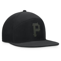 Pittsburgh Pirates Horizon Snapback Hat Black