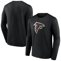 Atlanta Falcons Primary Logo Long Sleeve T-Shirt - Black online