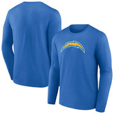 Los Angeles Chargers Primary Logo Long Sleeve T-Shirt - Powder Blue discount