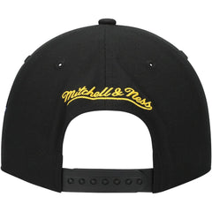 Nashville Predators Mitchell & Ness Core Team Script 2.0 Snapback Hat - Black Hats