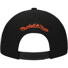Philadelphia Flyers Mitchell & Ness Core Team Script 2.0 Snapback Hat - Black Hats
