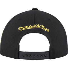 Calgary Flames Mitchell & Ness Core Team Script 2.0 Snapback Hat - Black Hats