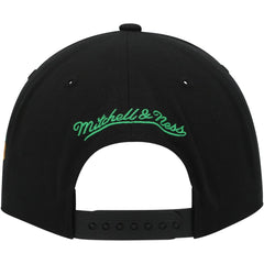 Dallas Stars Mitchell & Ness Core Team Script 2.0 Snapback Hat - Black Hats