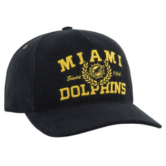 Miami Dolphins '47 Letterman Hitch Adjustable Hat - Black on sale