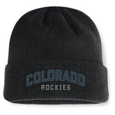 Colorado Rockies Andee Cuffed Knit Hat Black