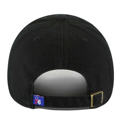 Philadelphia 76ers '47 Core Logo Clean Up Adjustable Hat - Black shop