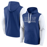 Tampa Bay Lightning Logo Athletic Deliver Fleece Pullover Hoodie - Blue Hoodies